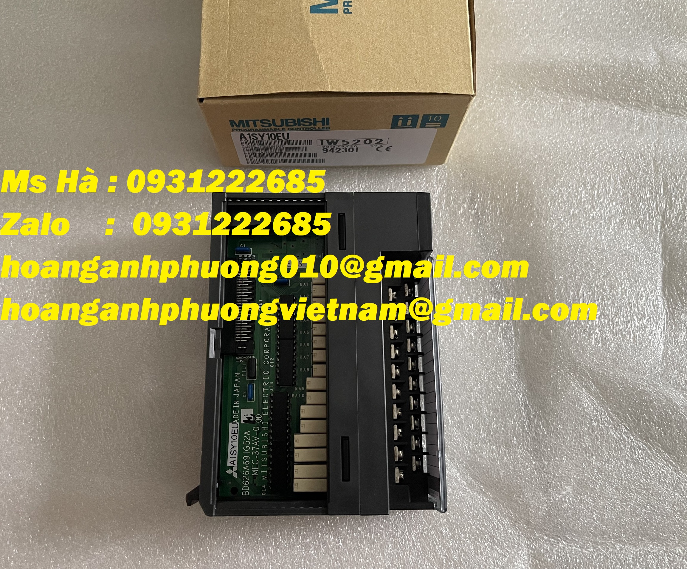 Mô đun đầu ra Mitsubishi A1SY10EU hàng chuẩn - xuất xứ Japan